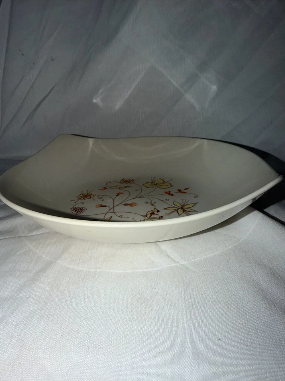 Taylorton American Fine China Happy Fall Serving Bowl